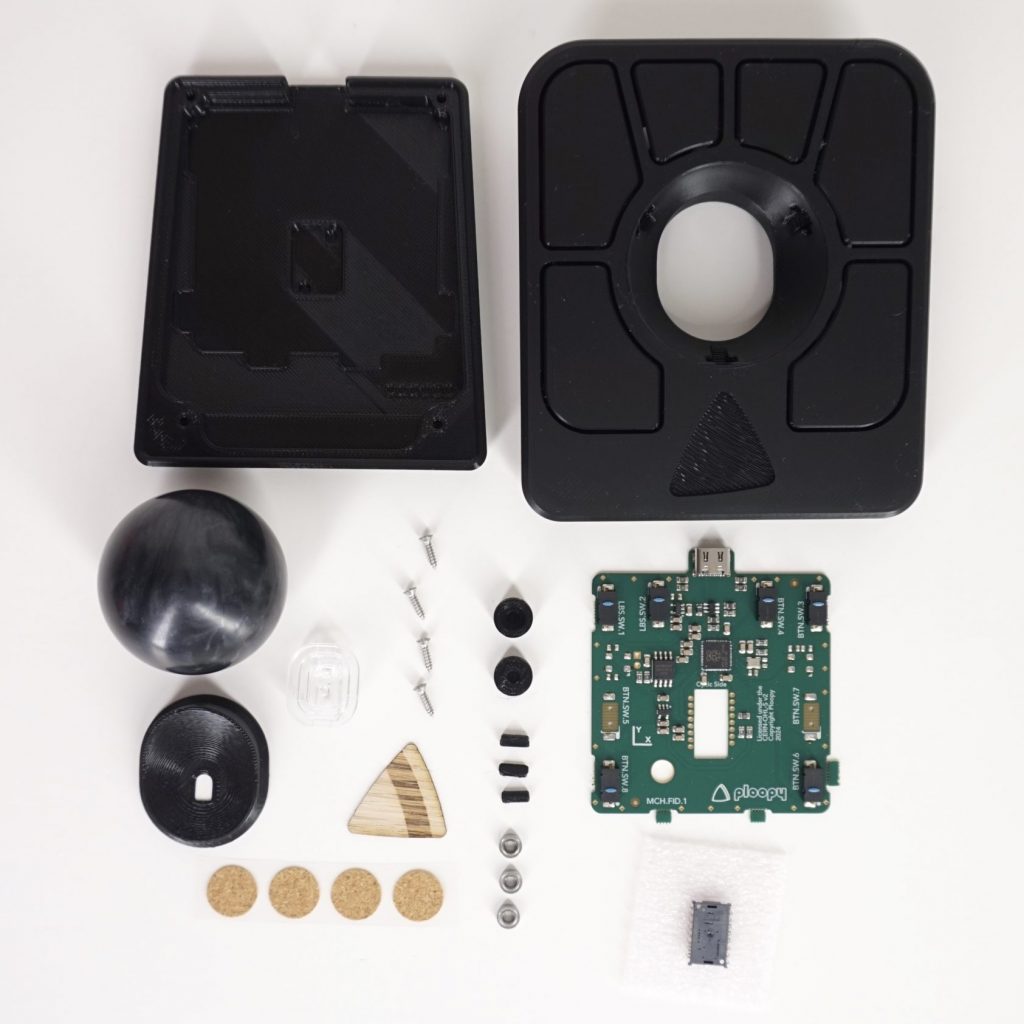 Mini Trackball Components Adept Trackball (Full Kit) – Ploopy